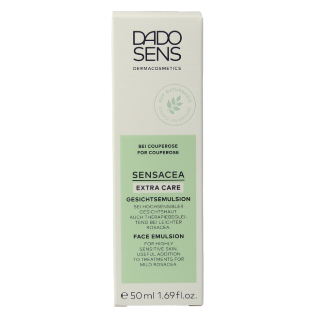 Emulsión facial bio Sensacea Extra Care 50 ml