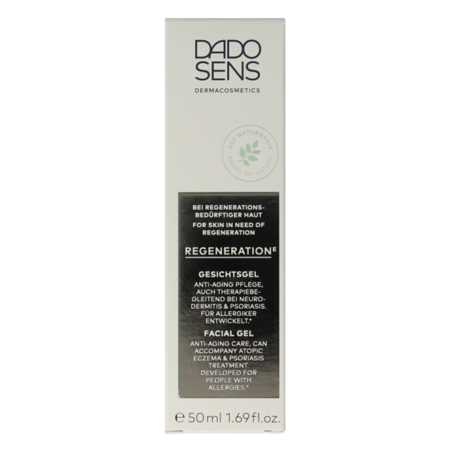 Regeneration E facial gel bio 15 Milliliter