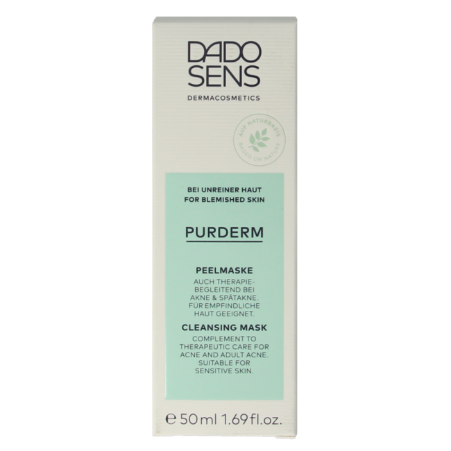 Masque nettoyant bio Purderm 50 ml