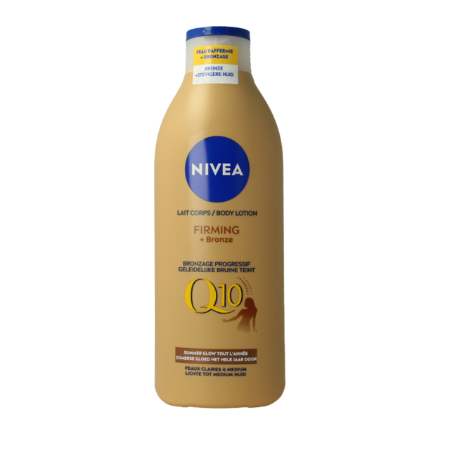 Lait corporel Q10 fermeté & hâle 400 ml