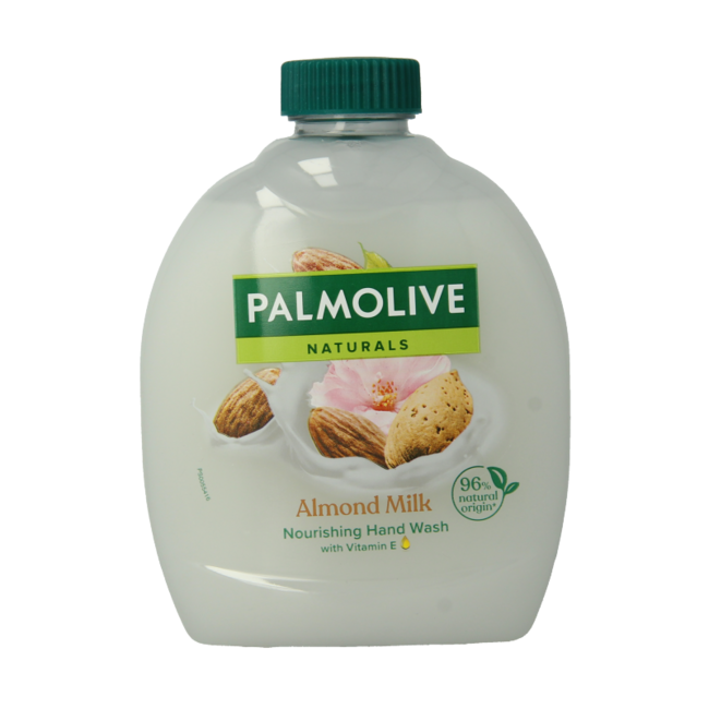 Jabón líquido de leche y almendras recambio 300 mililitros