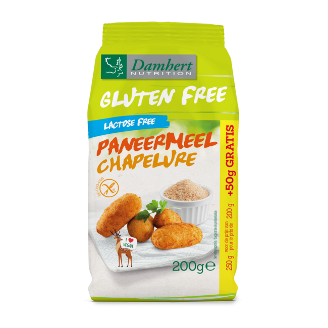 Gluten-free breadcrumbs +50g free 200g