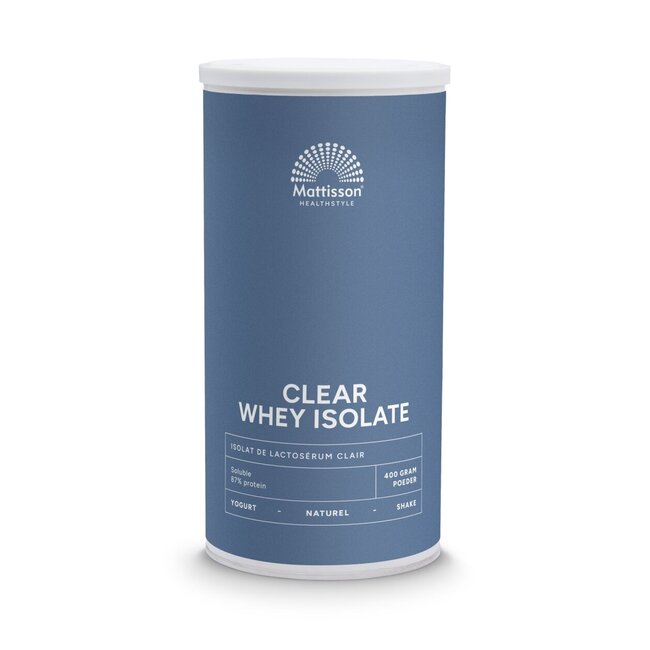 Aislado de proteína de suero Clear 400 g