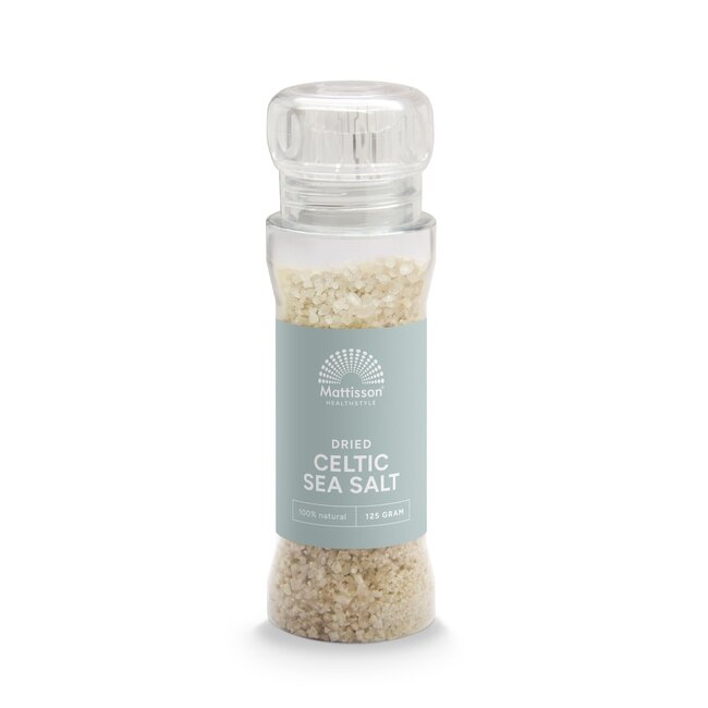 Keltisches Meersalz Celtic Sea Salt getrocknet Mühle 125 Gramm