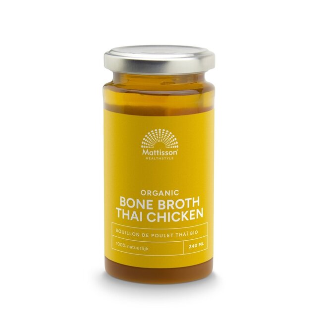 Organic Thai chicken bone broth 240ml