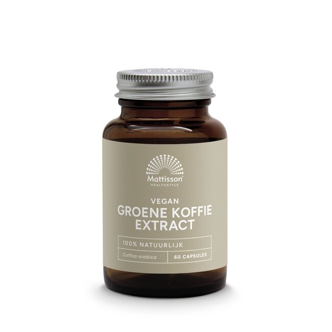 Green coffee bean extract 500mg 60 Vegetarian capsules