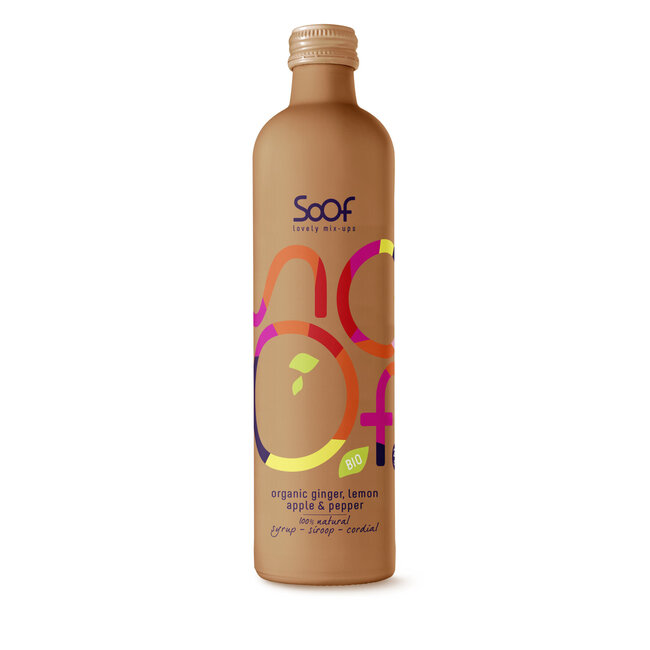 Organic Ginger, Pepper, Lime and Apple Syrup 340ml