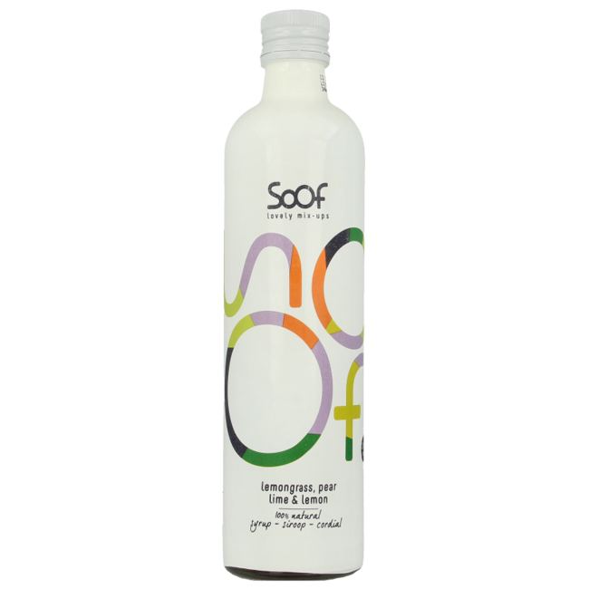 Sirop citronnelle poire citron vert 340 millilitres
