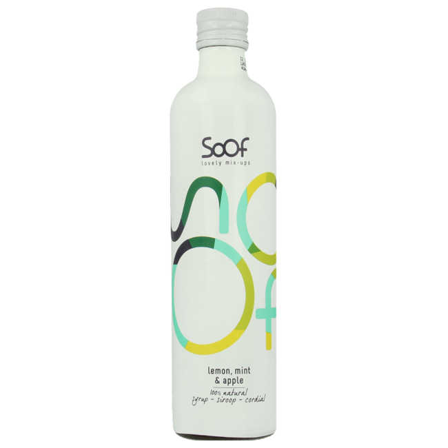 Sirop citron, menthe et pomme 340 ml