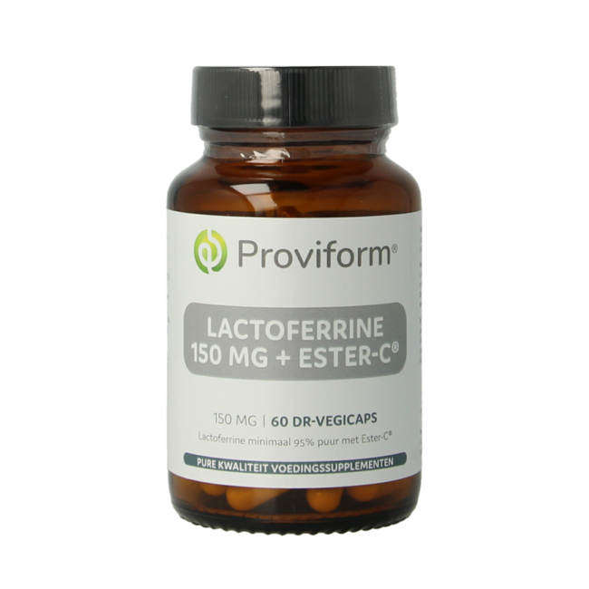 Lattoferrina pura 150mg + Ester C 60 capsule vegetariane