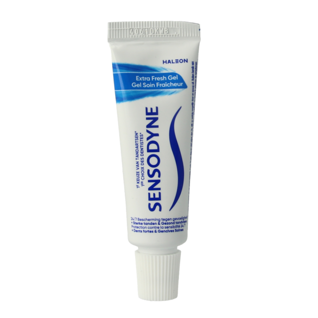 Dentifrice extra fresh gel mini 15 ml