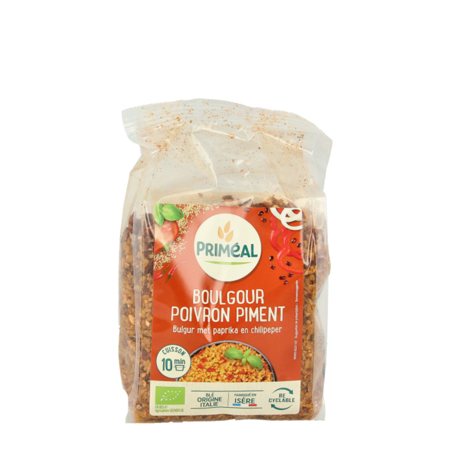 Boulgour au poivron et piment bio 300 g