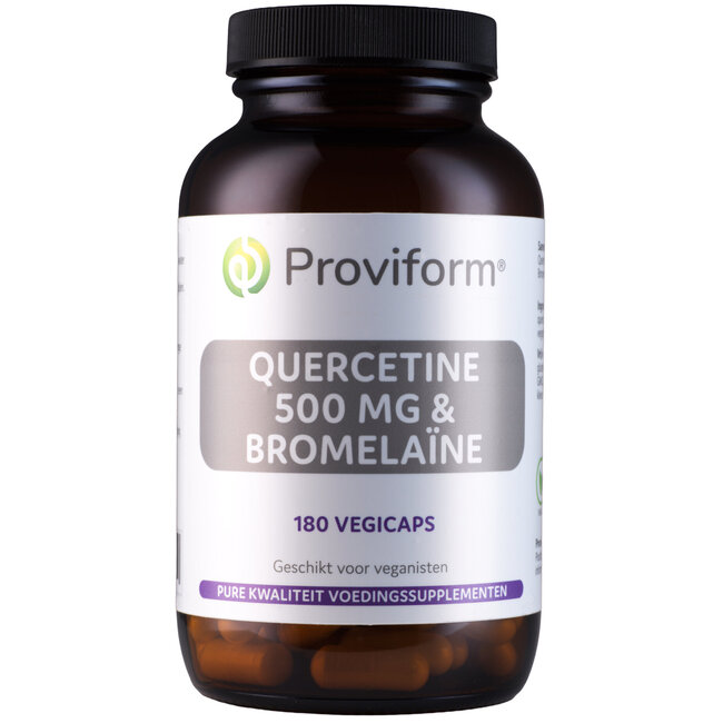 Quercetin 500 mg & Bromelain 180 vegetarische Kapseln