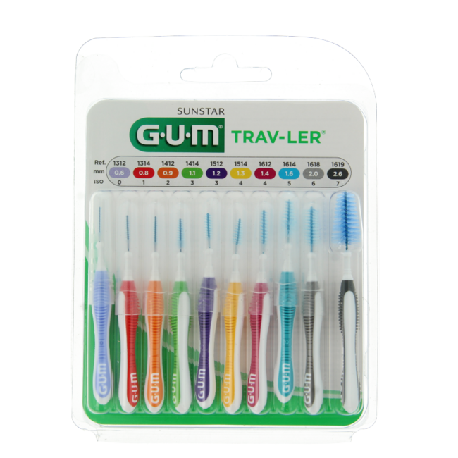 Multipack de cepillos interdentales Trav-ler (10 unidades)
