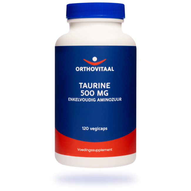 Taurina 500mg 120 cápsulas vegetales
