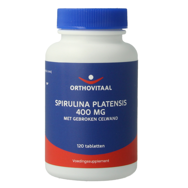 Spirulina platensis 400mg 120 Tablets