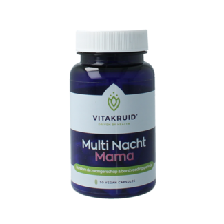 Vitakruid Multi night mama vegan 30.00 Vegetarian capsules