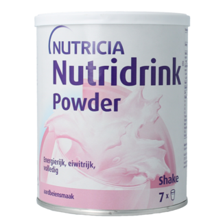 Nutridrink Aarbei poeder 335.00 Gram