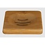 Porta saponetta in bambù per 1 shampoo bar, 1 pezzo