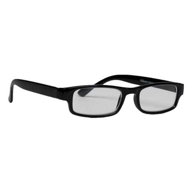 Gafas de lectura de media luna negras +3.00 1 unidad