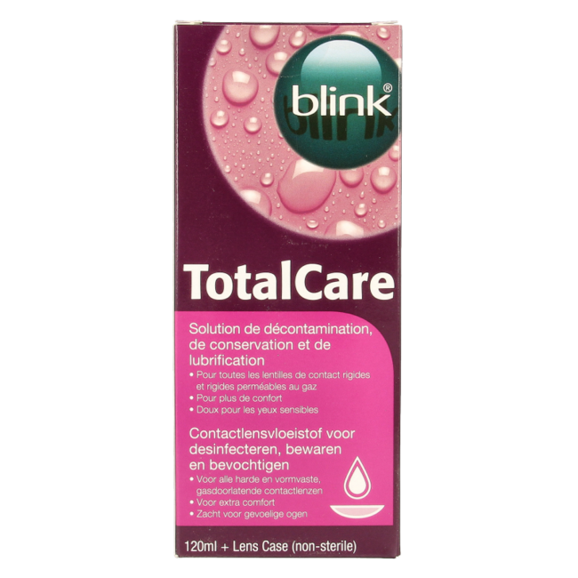 Solution Total Care et étui à lentilles 120 ml