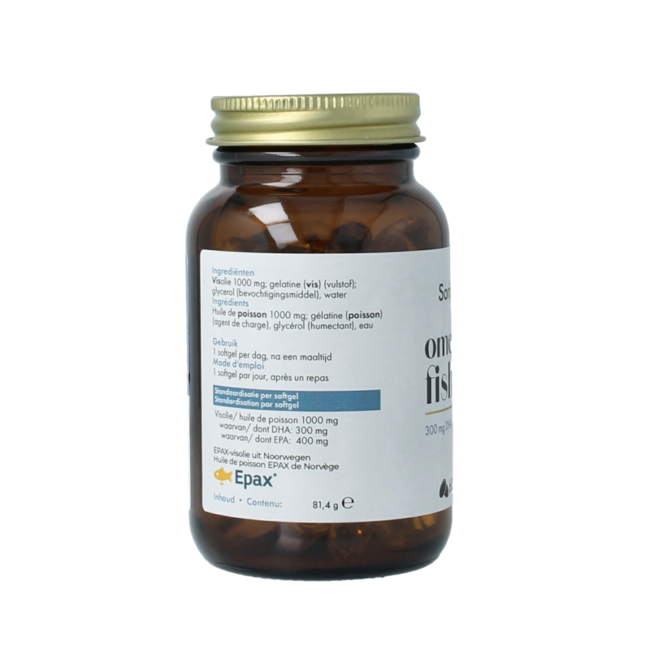 Aceite de pescado Omega 3 60,00 cápsulas blandas