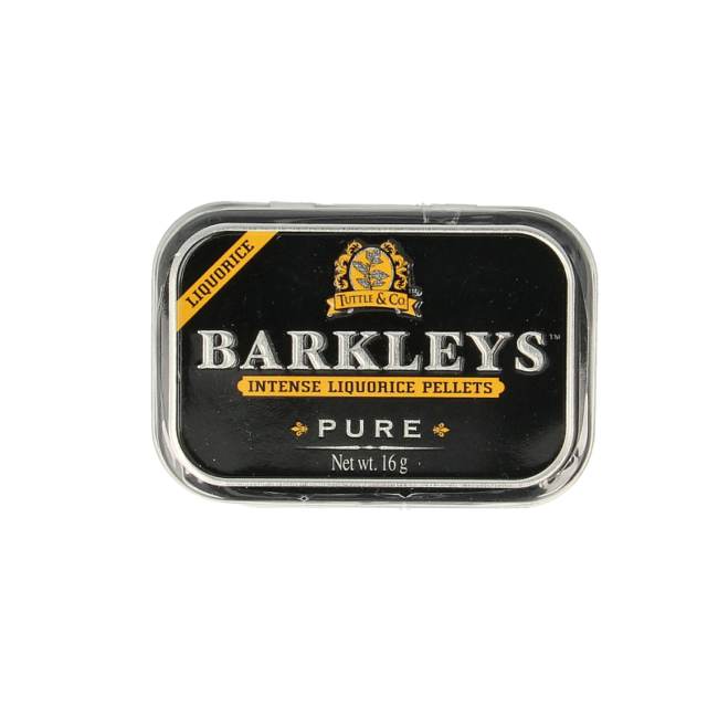 Liquorice pellets pure 16 Gram