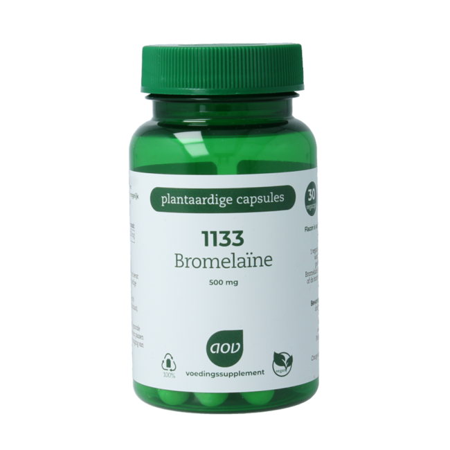 1133 Bromelaine 30 Vegetarische capsules