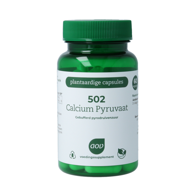 502 Calcium Pyruvate 60 Vegetarian Capsules