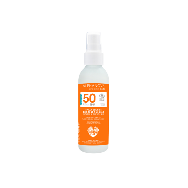 Spray solar bio alta protección SPF50 125 ml
