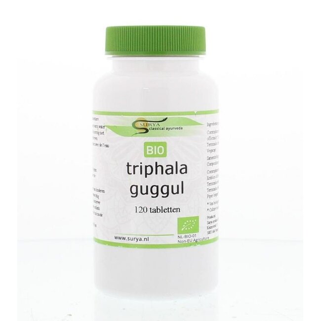 Organic Triphala Guggul 120 Tablets