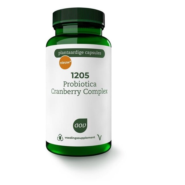 1205 Probiotica cranberry complex 60 Vegetarische capsules