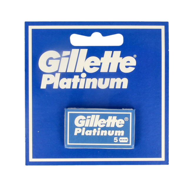 Lames de rasoir Platinum, 5 pièces