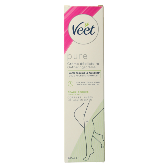 Crème dépilatoire peaux sèches 200 ml