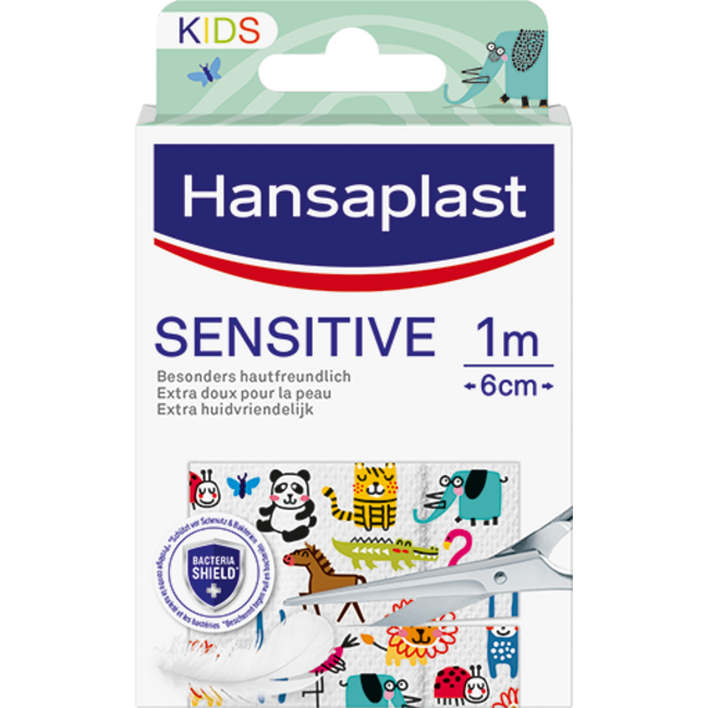 Hansaplast Sensitive Kids 1m x 6cm 1 Piece