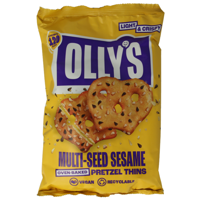 Pretzels de sésamo 140 g