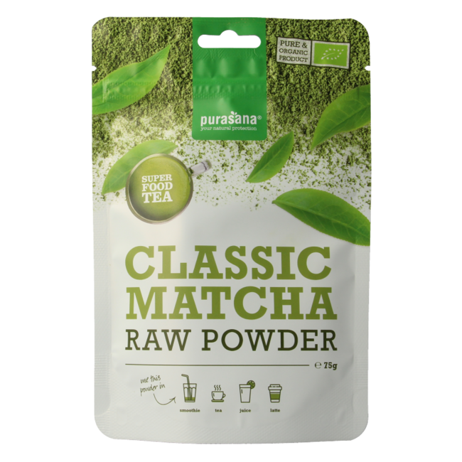 Matcha classic poeder vegan bio 75 Gram