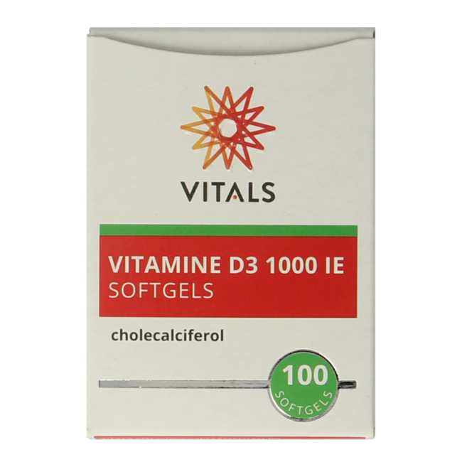 Vitamina D3 1000 UI 100 Softgel