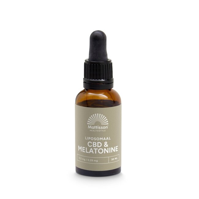 Vegan Liposomal CBD 0.5mg & Melatonin 0.29mg 30ml