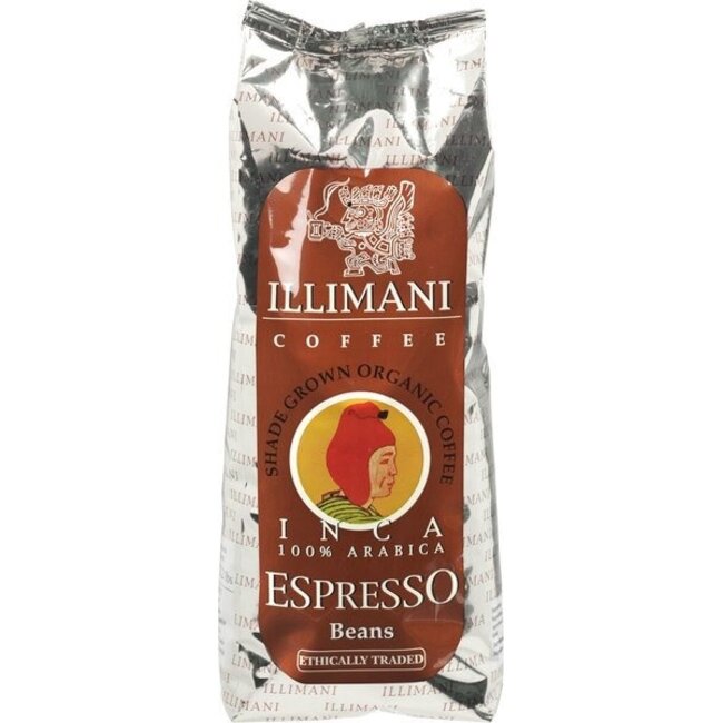 Chicchi di Caffè Espresso Inca Biologici 1 Chilogrammo
