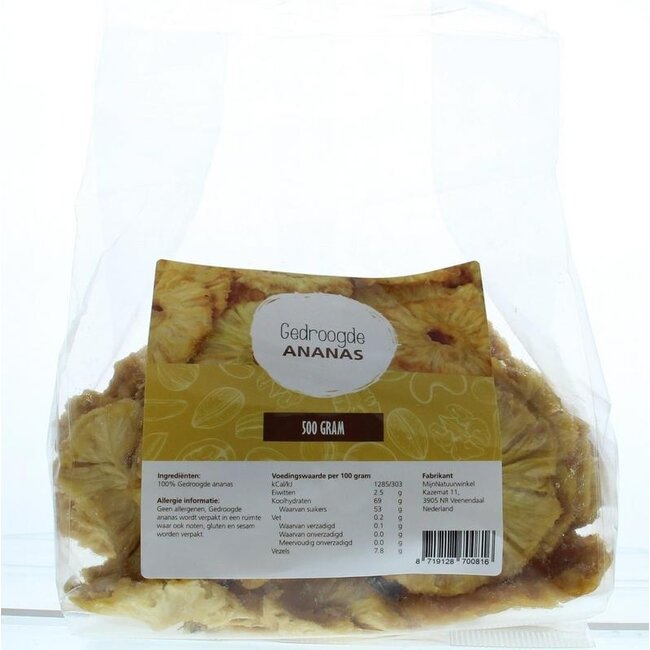Anelli di ananas essiccati 500 Grammi