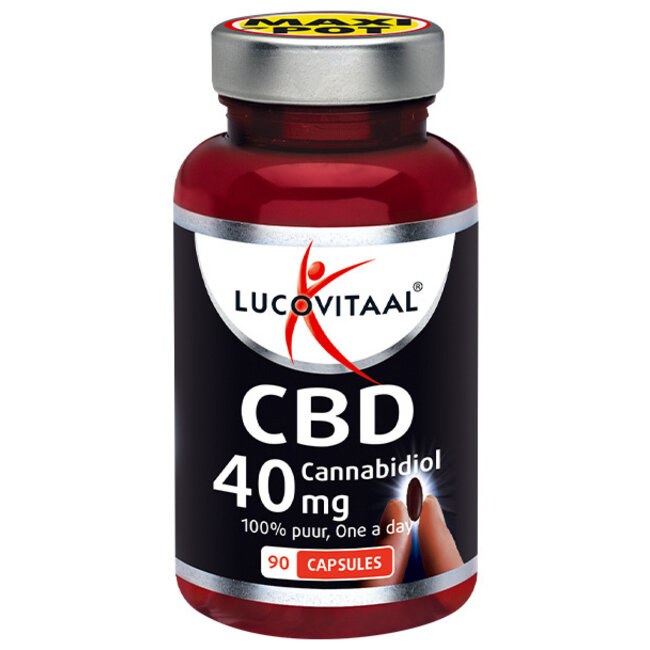 CBD cannabidiol 40 mg 90 gélules