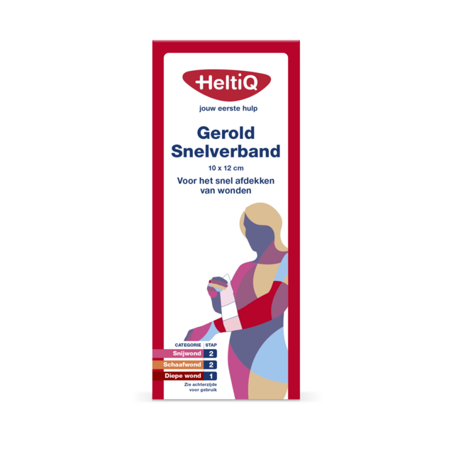 Rolled first aid dressing no. 3 10 x 12 cm 1 piece