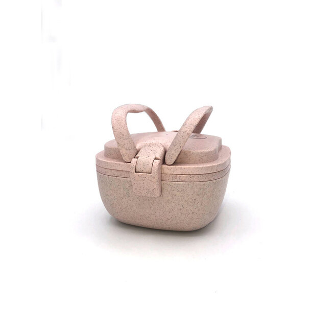 Rice husk lunch box rose 1 piece