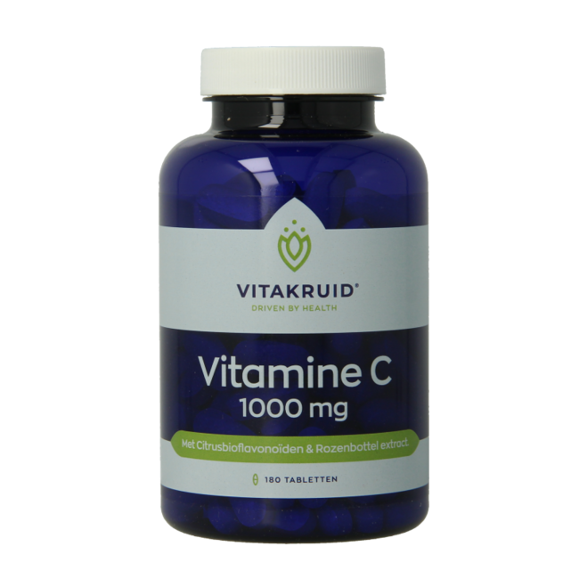 Vitamin C 1000 mit Bioflavonoiden & Hagebutte 180 Tabletten