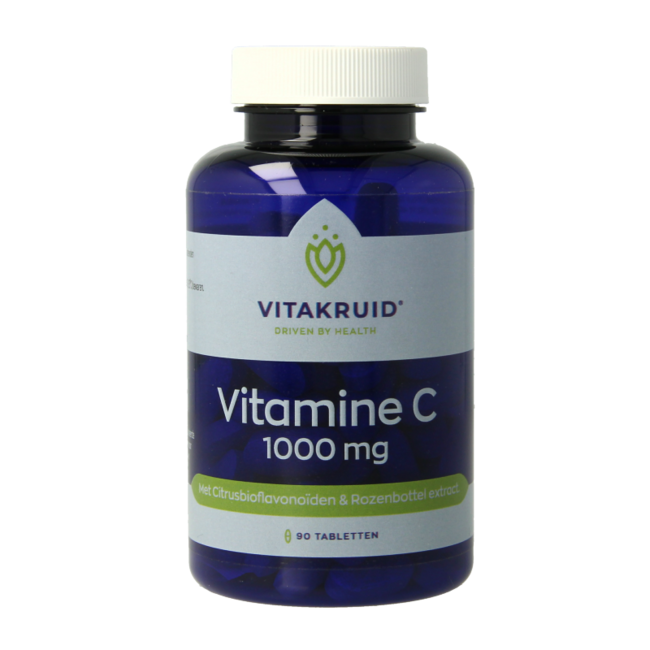 Vitamine C 1000 avec Bioflavonoïdes et Cynorrhodon 90 Comprimés