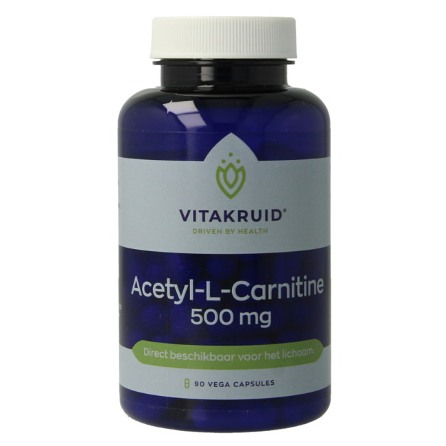 Acetyl-L-Carnitine 500mg 90 Vegetarische capsules