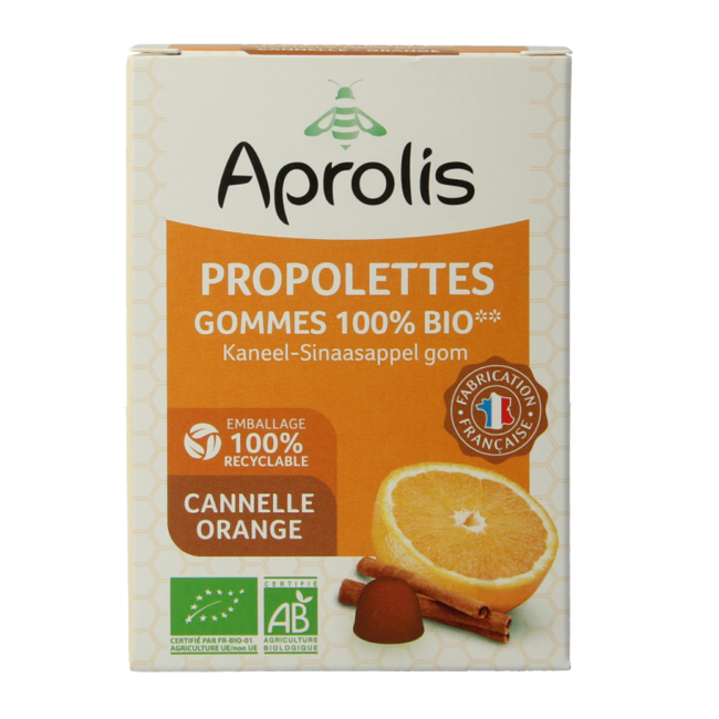Propolis cynamon - pomarańcza bio 50 Gramów