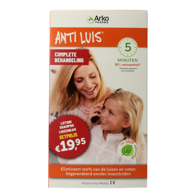 Set 1 Lozione/Shampoo/Pettine