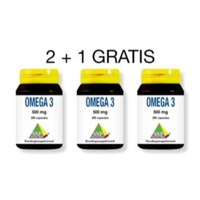 Omega 3 500mg Promozione 2 + 1 600 Capsule